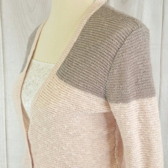 American Eagle Color Block Cardigan Sweater - Picture 4 of 7